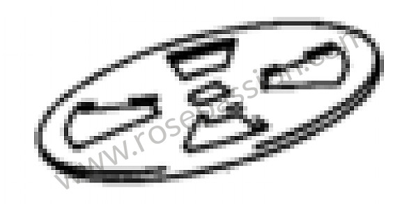P189783 - Corredica giratoria para Porsche 356C • 1965 • 1600 c (616 / 15) • Cabrio c • Caixa manual 4 velocidades