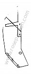P189856 - Tôle de protection réservoir d'huile complet pour Porsche 356a • 1957 • 1500 carrera gt (547 / 1) • Coupe a t1 • Boite manuelle 4 vitesses