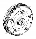 P189956 - Brake drum for Porsche 356B T5 • 1960 • 1600 carrera gt (692 / 3a) • Coupe b t5 • Manual gearbox, 4 speed