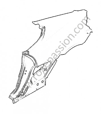 P194247 - Partie latérale pour Porsche Cayman / 981C • 2013 • Cayman s • Boite manuelle 6 vitesses
