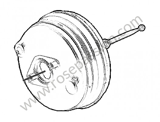 P195341 - Brake booster for Porsche 991 • 2012 • 991 c2 • Cabrio • Pdk gearbox