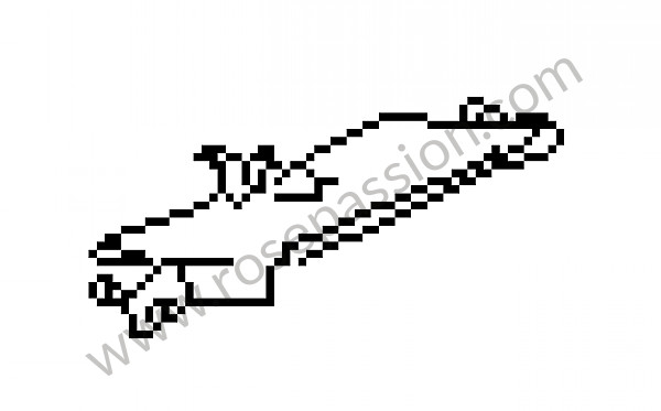 P19559 - Tôle de fixation pour Porsche 914 • 1975 • 914 / 4 1.8 injection • Boite manuelle 5 vitesses