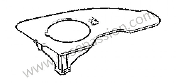 P195860 - Suporte de mancal para Porsche 991 • 2013 • 991 c2s • Cabrio • Caixa pdk