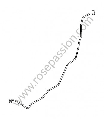 P196949 - Pressure line for Porsche 991 • 2015 • 991 c4s • Cabrio • Manual gearbox, 7 speed