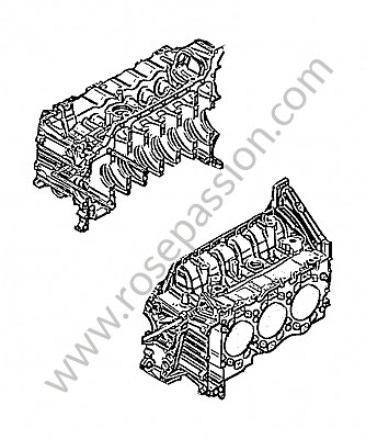 P197811 - Crankcase for Porsche 991 • 2015 • 991 c4s • Coupe • Manual gearbox, 7 speed