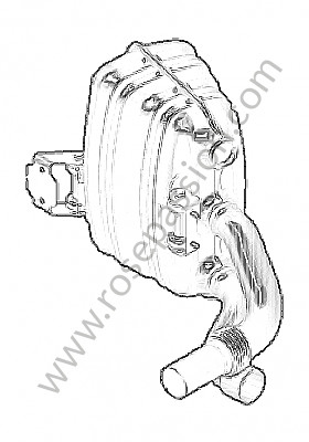 P201457 - Main exhaust muffler for Porsche 991 • 2014 • 991 c4s • Coupe • Manual gearbox, 7 speed