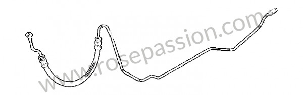 P201653 - Pressure line for Porsche 991 • 2013 • 991 c2 • Cabrio • Pdk gearbox