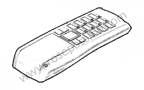 P203946 - Centralina / citofono telefonico per Porsche Cayman / 981C • 2014 • Cayman • Cambio manuale 6 marce