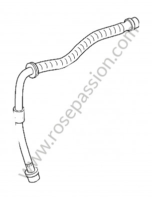 P205053 - Brake hose for Porsche Cayenne / 957 / 9PA1 • 2009 • Turbo e81 • Automatic gearbox