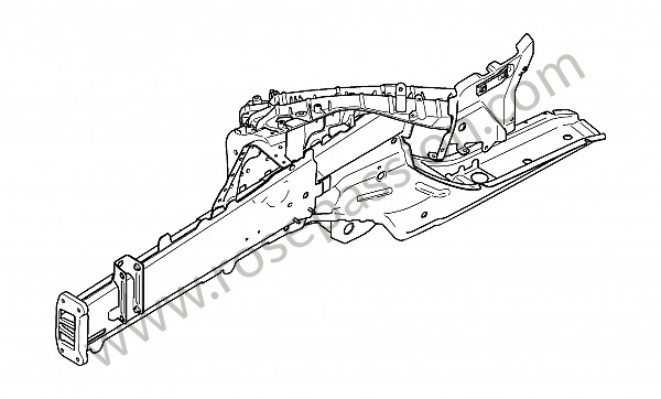P207020 - 侧梁 为了 Porsche Panamera / 970 • 2012 • Panamera 4 gts