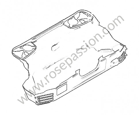 P208738 - Moqueta para Porsche Boxster / 981 • 2014 • Boxster s • Cabrio • Caja manual de 6 velocidades