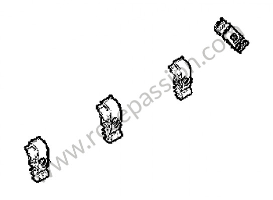 P209865 - Suporte de mancal para Porsche 991 • 2012 • 991 c2 • Coupe • Caixa pdk