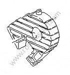 P21414 - Toothed belt covering for Porsche 928 • 1985 • 928 4.7s2 • Coupe • Automatic gearbox