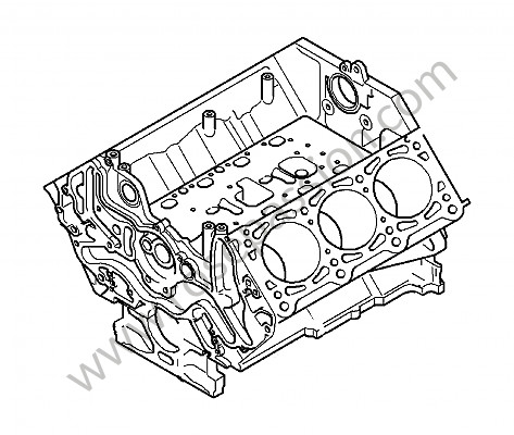 P215601 - Basamento motore per Porsche Cayenne / 958 / 92A • 2013 • Cayenne diesel v6 3,0 belgique + holland 210 cv / ps • Cambio auto