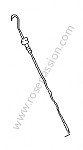 P21679 - Oil level dipstick for Porsche 928 • 1982 • 928 4.5 • Coupe • Manual gearbox, 5 speed