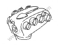 P21700 - Tubo de admissao para Porsche 928 • 1984 • 928 4.7s • Coupe • Caixa manual 5 velocidades