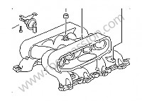P21783 - Inlaatcollector  voor Porsche 928 • 1989 • 928 cs • Coupe • Manuele bak 5 versnellingen