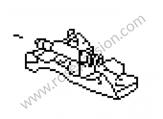 P21906 - Console voor Porsche 928 • 1991 • 928 s4 • Coupe • Automatische versnellingsbak