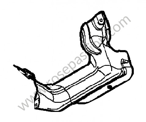 P219391 - Tôle de protection pour Porsche Panamera / 970 • 2014 • Panamera 4 • Boite PDK