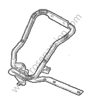 P220687 - Suporte de mancal para Porsche 991 • 2015 • 991 c4 • Targa • Caixa manual 7 velocidades