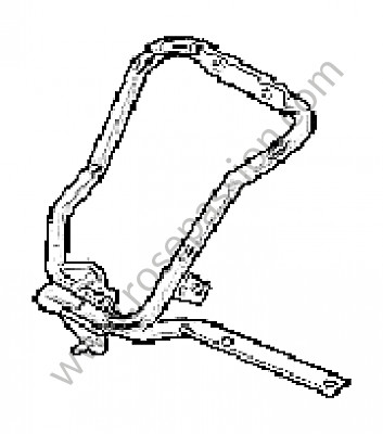 P220687 - Support for Porsche 991 • 2014 • 991 c4 • Cabrio • Pdk gearbox