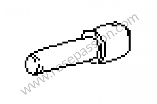 P22267 - Reversing gear axle for Porsche 928 • 1982 • 928 4.5 • Coupe • Manual gearbox, 5 speed