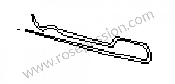 P22270 - Abrazadera elastica para Porsche 928 • 1985 • 928 4.7s • Coupe • Caja manual de 5 velocidades