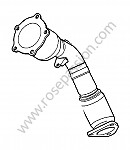 P223935 - Exhaust pipe for Porsche Cayenne / 957 / 9PA1 • 2010 • Cayenne gts • Automatic gearbox
