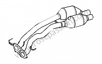 P223945 - Katalysator voor Porsche Cayenne / 957 / 9PA1 • 2007 • Cayenne v6 • Automatische versnellingsbak