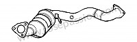 P223960 - Uitlaatpijp voor Porsche Cayenne / 957 / 9PA1 • 2007 • Cayenne v6 • Automatische versnellingsbak