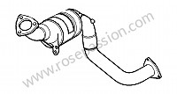 P223962 - Exhaust pipe for Porsche Cayenne / 957 / 9PA1 • 2007 • Cayenne v6 • Manual gearbox, 6 speed