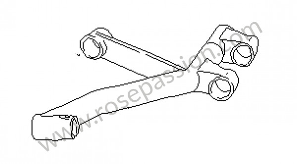 P22480 - Brazo de direccion para Porsche 928 • 1992 • 928 gts • Coupe • Caja auto