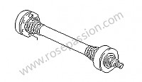 P22532 - Arbre de transmission pour Porsche 928 • 1985 • 928 4.7s • Coupe • Boite auto