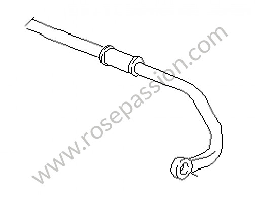 P22663 - Stabilisator für Porsche 928 • 1988 • 928 cs • Coupe • 5-gang-handschaltgetriebe