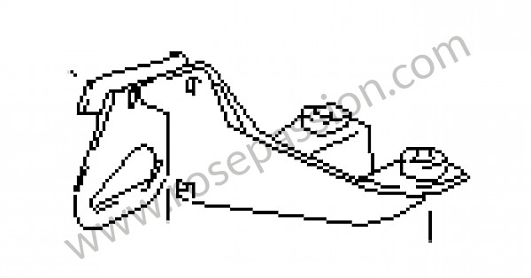 P22685 - Beschermingsbeugel voor Porsche 928 • 1990 • 928 s4 • Coupe • Automatische versnellingsbak