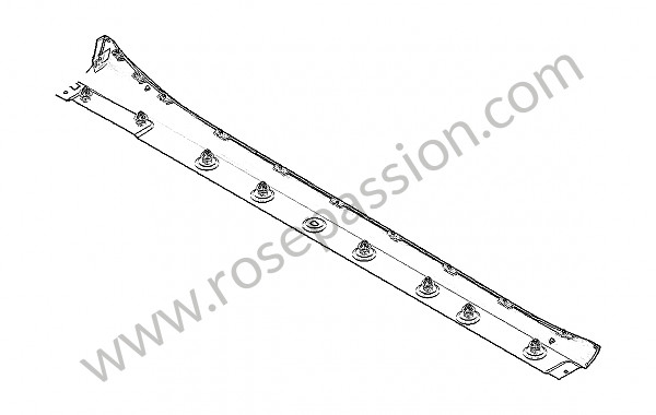P230532 - Faldon lateral para Porsche 991 • 2014 • 991 c2s • Cabrio • Caja pdk
