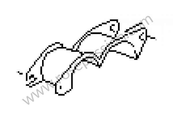 P23086 - Supporto per Porsche 928 • 1991 • 928 gt • Coupe • Cambio manuale 5 marce