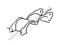 P23086 - Suporte de mancal para Porsche 928 • 1992 • 928 gts • Coupe • Caixa manual 5 velocidades
