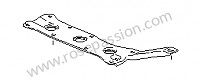 P23182 - Reinforcement plate for Porsche 928 • 1981 • 928 4.5 • Coupe • Automatic gearbox