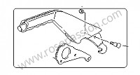 P23284 - Parking-brake lever for Porsche 928 • 1994 • 928 gts • Coupe • Manual gearbox, 5 speed