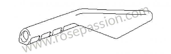 P23293 - Levier de frein à main pour Porsche 928 • 1984 • 928 4.7s • Coupe • Boite auto