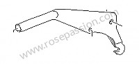 P23328 - Palanca del freno de mano para Porsche 928 • 1980 • 928 4.7s • Coupe • Caja manual de 5 velocidades