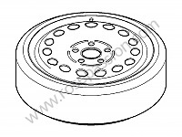 P233728 - Notrad für Porsche Cayenne / 957 / 9PA1 • 2009 • Cayenne turbo • Automatikgetriebe