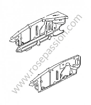 P23406 - Caja de rueda para Porsche 928 • 1986 • 928 4.7s • Coupe • Caja auto