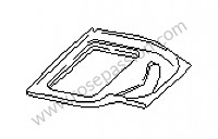 P23476 - Peca do piso para Porsche 928 • 1981 • 928 4.7s • Coupe • Caixa manual 5 velocidades