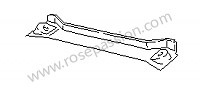 P23480 - Quertraeger für Porsche 928 • 1984 • 928 4.7s • Coupe • 5-gang-handschaltgetriebe