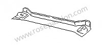 P23480 - Dwarsdrager  voor Porsche 928 • 1978 • 928 4.5 • Coupe • Manuele bak 5 versnellingen