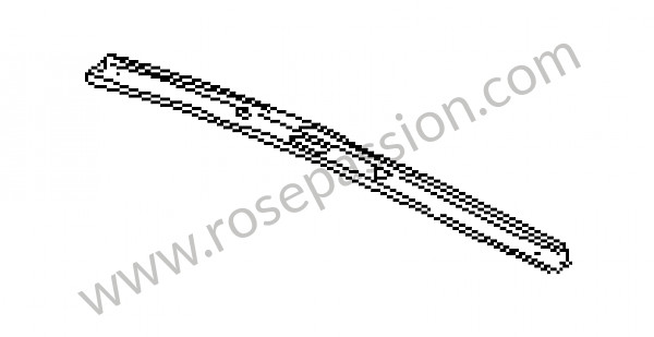P23521 - Encadrement de pavillon pour Porsche 928 • 1990 • 928 s4 • Coupe • Boite auto