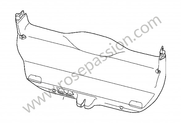 P237424 - Revestimiento para Porsche Panamera / 970 • 2016 • Panamera turbo • Caja pdk