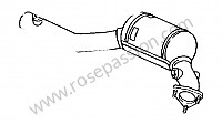 P239938 - Catalizador cil. 1 - 3 para Porsche 996 GT3 / GT3-1 • 2000 • 996 gt3 • Coupe • Caja manual de 6 velocidades